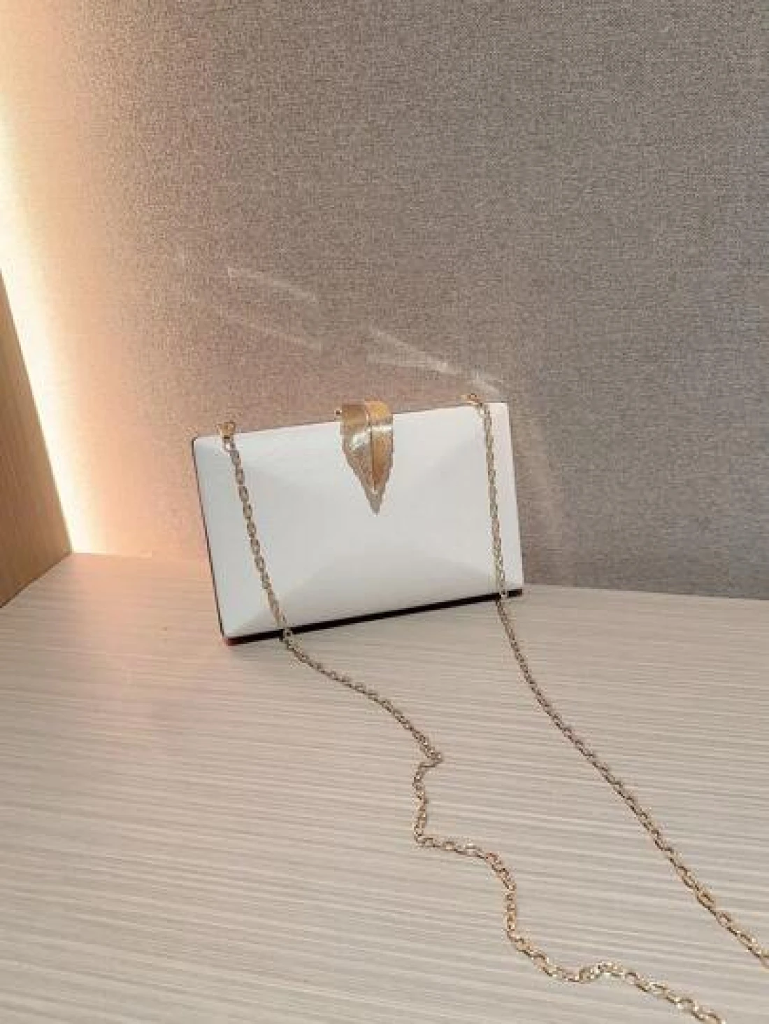 Moonlit EveBag Women s Fashion Metal Box Shaped Evening Clutch With Sparkling Leaf Buckle Party Handbag Chain Bag Bridal Bag For Wedding And Dance Party Valentines