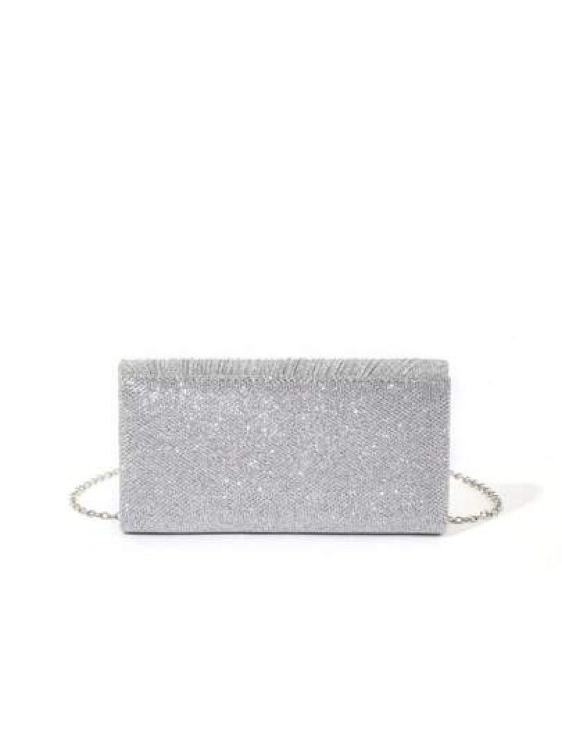 1pc Mini Glitter Shiny Chain Folding Wrinkle Square Bag For Wedding Party Evening Tready Party Bags Perfect For Party Wedding Prom Dinner Banquet Perfectly Matching With Prom Dresses For Women Prom Ac