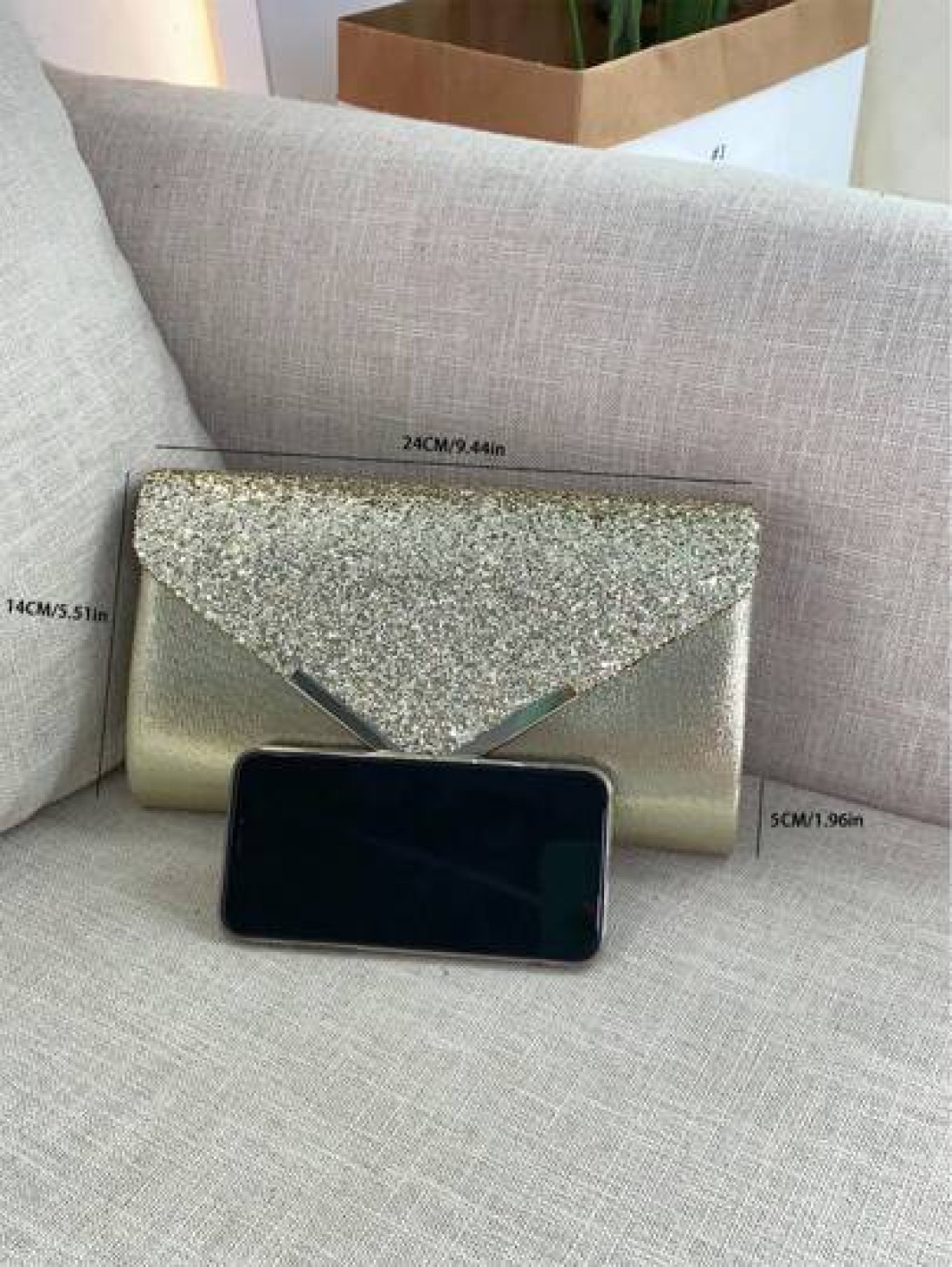 Fashion Sequin Women s Clutch Bag Stylish Prom Evening Bag Envelope Bag Luxurious And Elegant Bridal Bag Suitable For Parties Proms Dinners Graduation Ceremonies Matching With Sequin Evening Dresses W