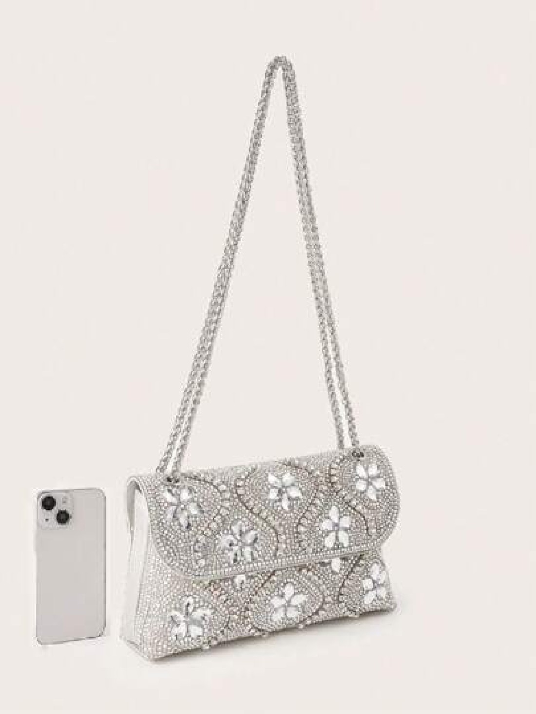 Glamorous Elegant Exquisite Quiet Luxury Sequin Stylish Shiny Glitter Decor Chain Box Bag Gift Bag Perfect Bride Purse For Wedding Prom Party Events Evening Bag Dinner Bag For Party Girl Woman