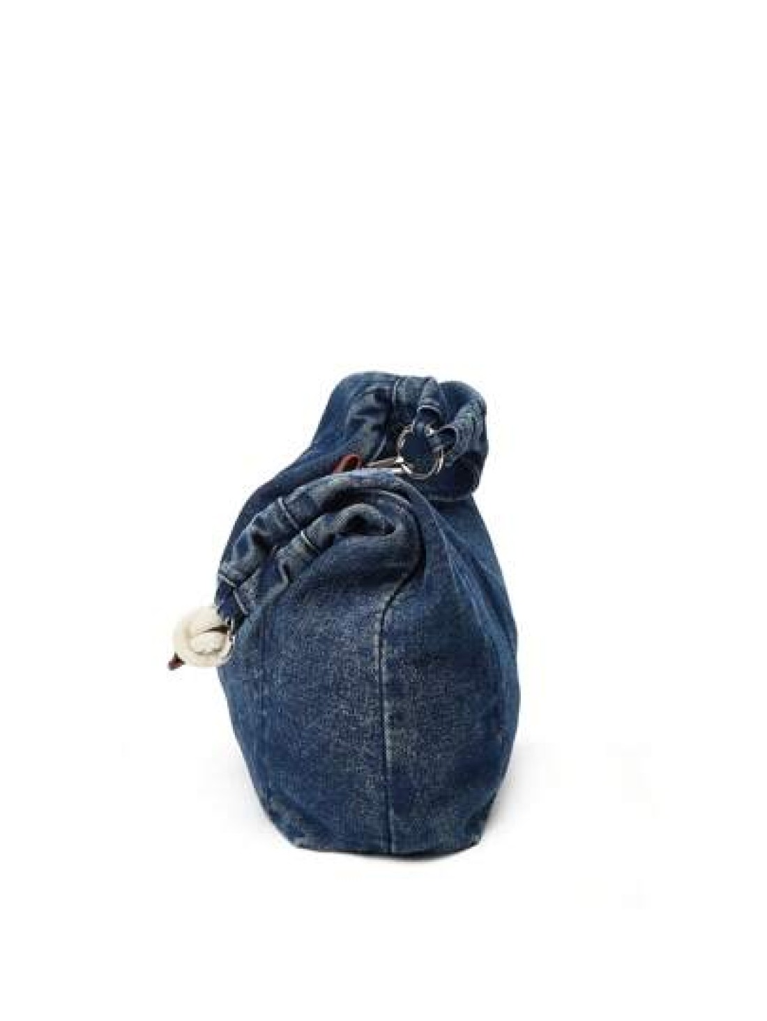 Niche High End Denim Tote Bag New Versatile Large Capacity Distinctive Handle Design Underarm Shoulder Bag Suitable For Going Out Dating Commuting Work Office Daily Use