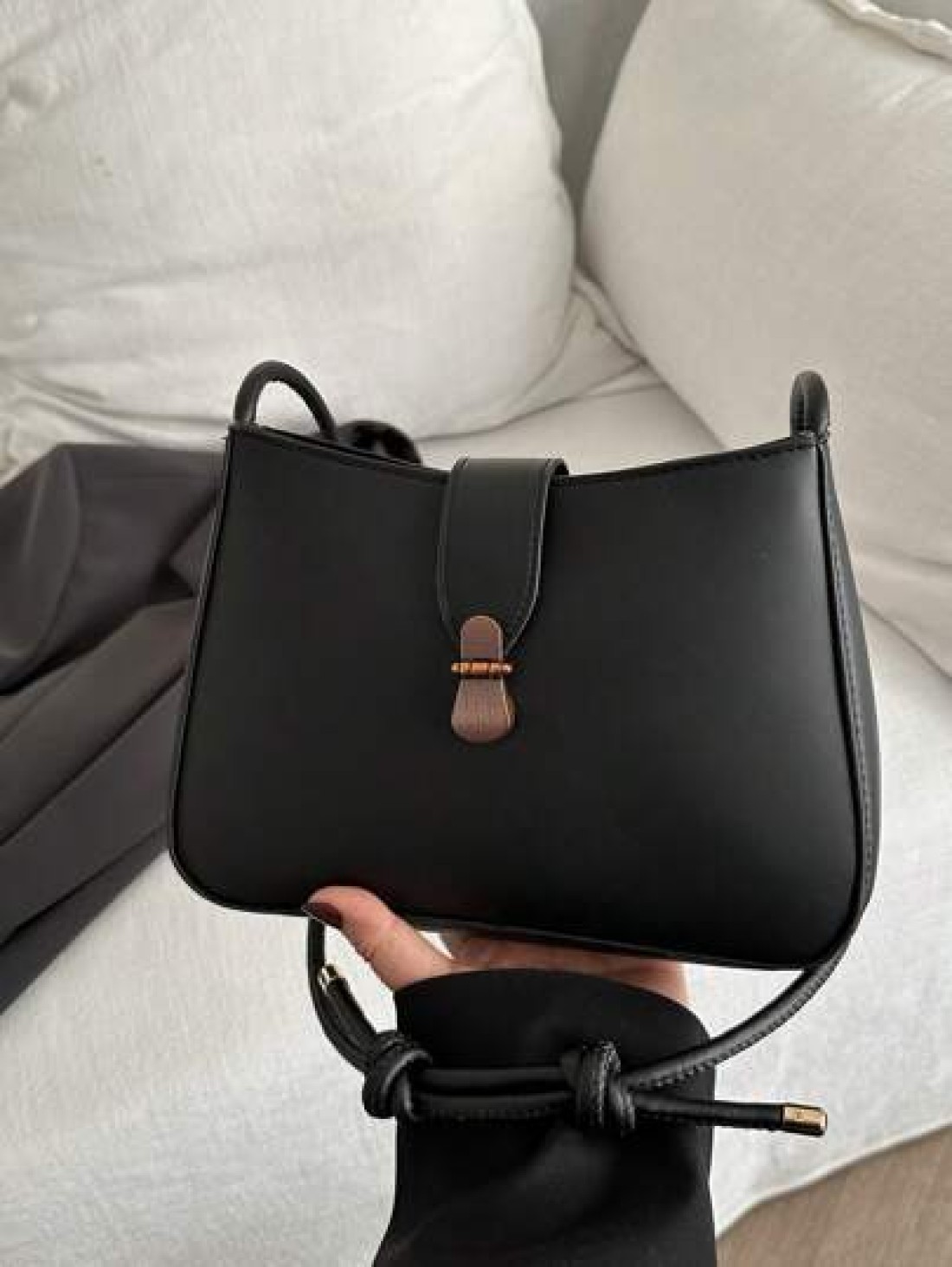 1pc Women s Minimalist All Match Underarm Bag High End Fashion Retro Large Capacity Petite Square Handbag Lightweight Casual Shoulder Tote Bag Suitable For Outing Shopping Gift