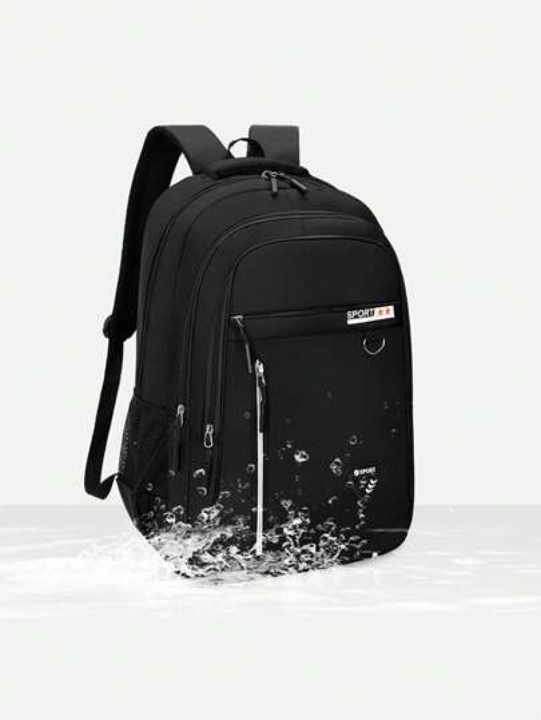 Light Business Style Nylon Men s Backpack Business Trip Can Hold 15 6 Inch Notebook Bag Large Capacity School Bag Multi Function Travel Bag Suitable For Students Travel Enthusiasts Men Gifts Simple Da