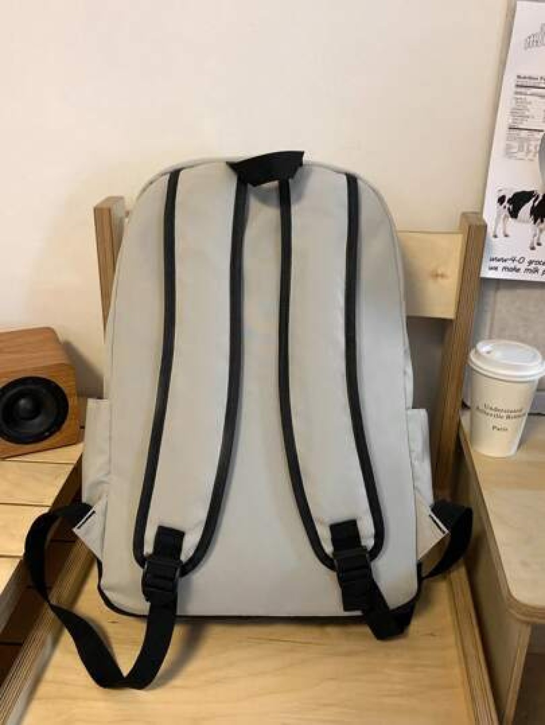 High School Backpack For Men Korean Style Large Capacity Travel Bag For Middle School And College Students Leisure And Vacation Two Toned Shoulder Bag With Academia Style Commute Book Bag School Bag S