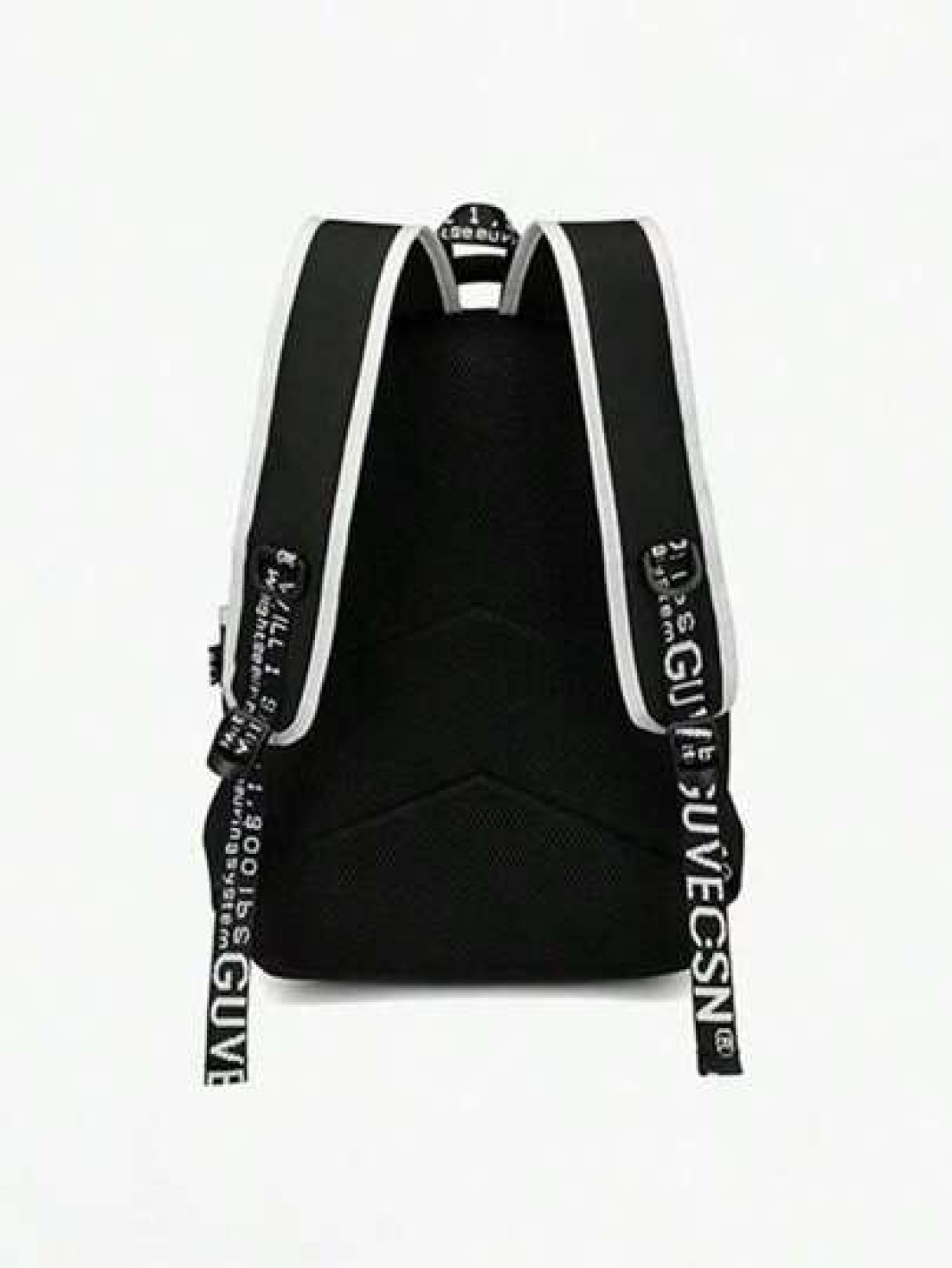 Luminous Cartoon Astronaut Backpack Minimalist Lightweight Oxford Cloth Large Capacity Computer Bag Adjustable Travel Campus Backpack All Webbing Randomly Printed Anime School Supplies