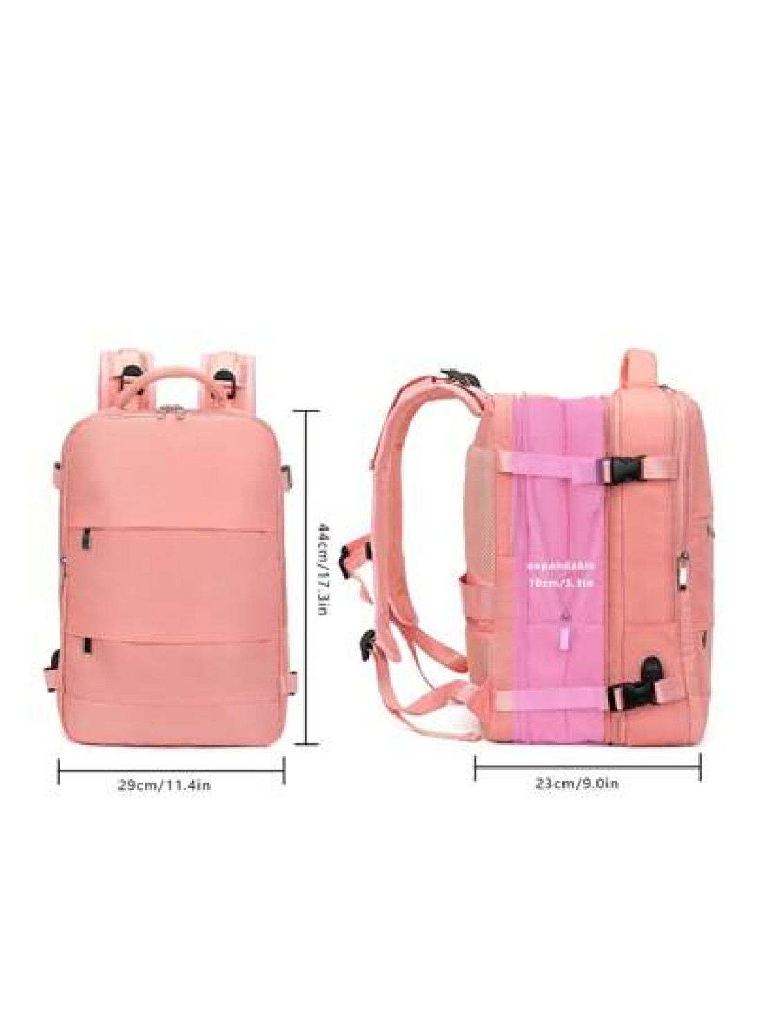 Large Capacity Water Proof Carry On Backpack Travel Backpack Short Distance Business Trip Duffel Bag Computer Schoolbag With USB Charging Port Suitable For Travel Business Vacation College School Outd