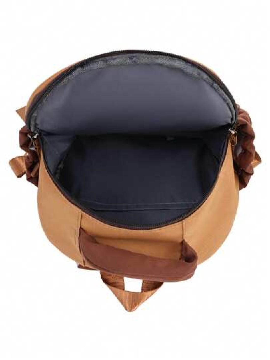 Cute Capybara Pattern Backpack Fashionable Backpack With Adjustable Shoulder Straps Brown Cartoon Design Ideal For Casual Outings Playful Design Spacious Compartments