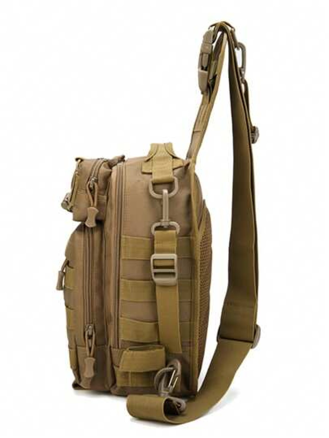 1 New Men 10L Multi Function Tactical Chest Bag Suitable For Fishing Cycling Running Hiking Beach And Other Outdoor Activities Convertible Crossbody Shoulder Chest And Handbag Styles