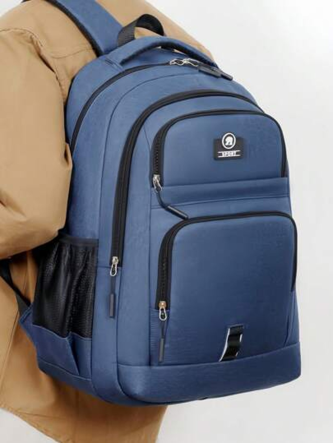 Fashion Simple Casual Hundred Solid Color Large Capacity Men s Backpack Multifunctional Men s Backpack College Backpack Waterproof Schoolbag Lightweight Casual Backpack College Backpack Laptop Backpac