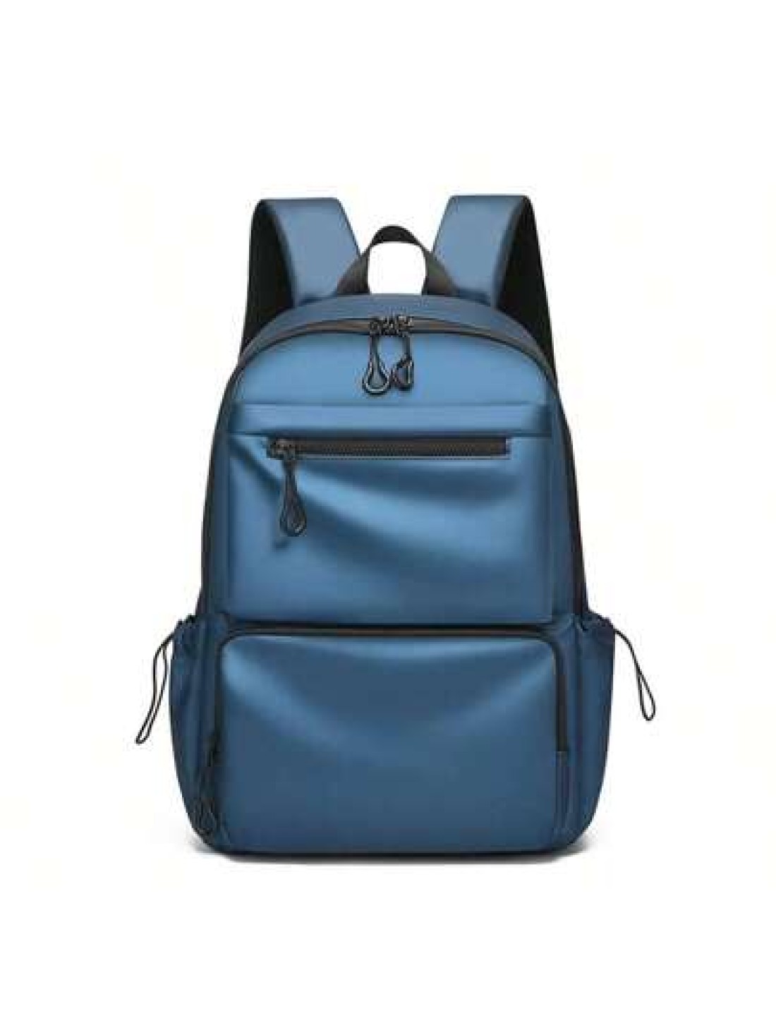 Men s Backpack For Casual Travel Laptop Compartment Korean Fashion Stylish Student Schoolbag Solid Color Rucksack