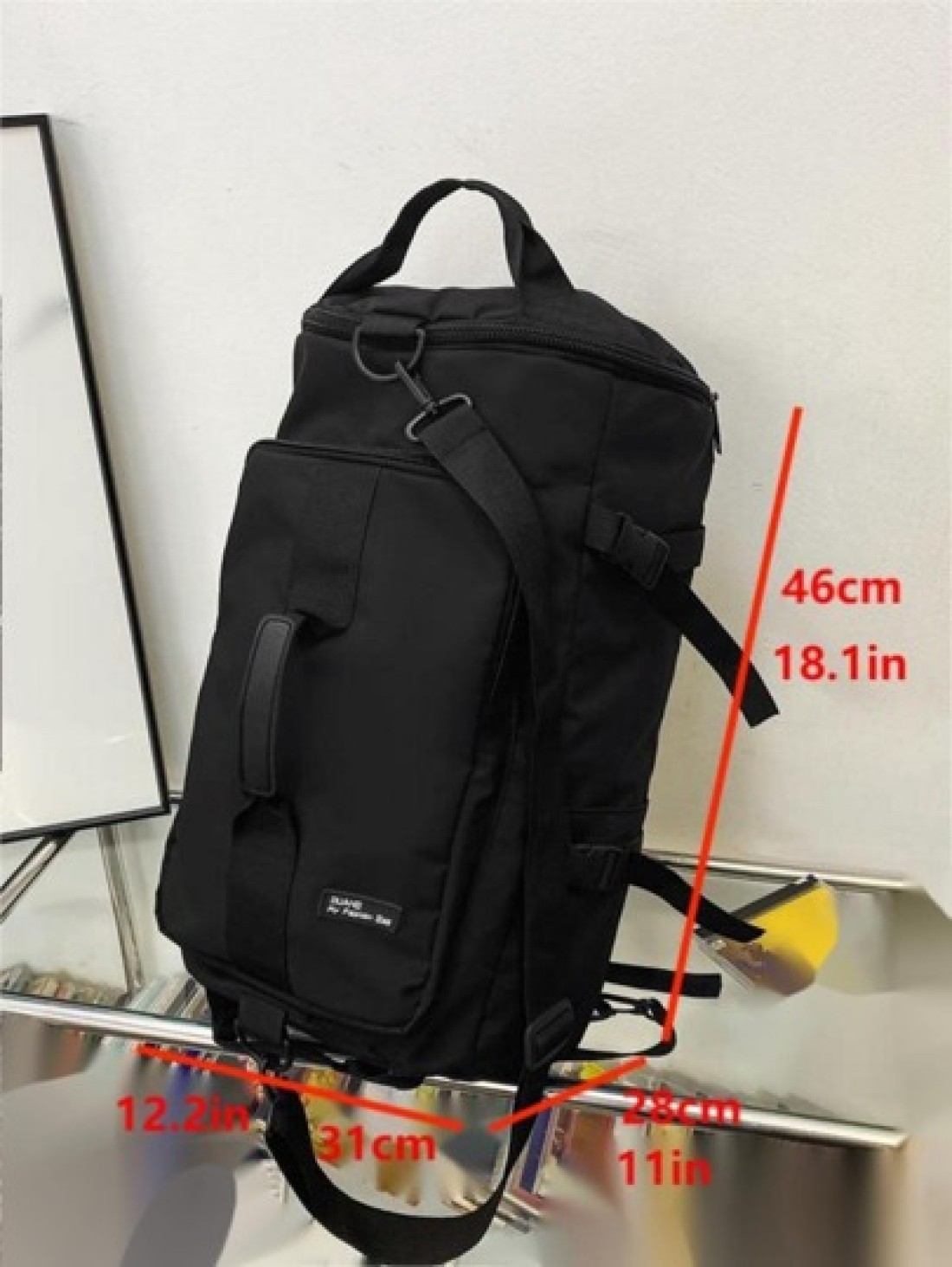 Multipurpose Student Backpack Can Be Used As School Bag Travel Bag Or Daypack Nylon Minimalist Travel Backpack Black Backpack For Vacation Hiking Camping Large Capacity Outdoor Present Valentines Gift