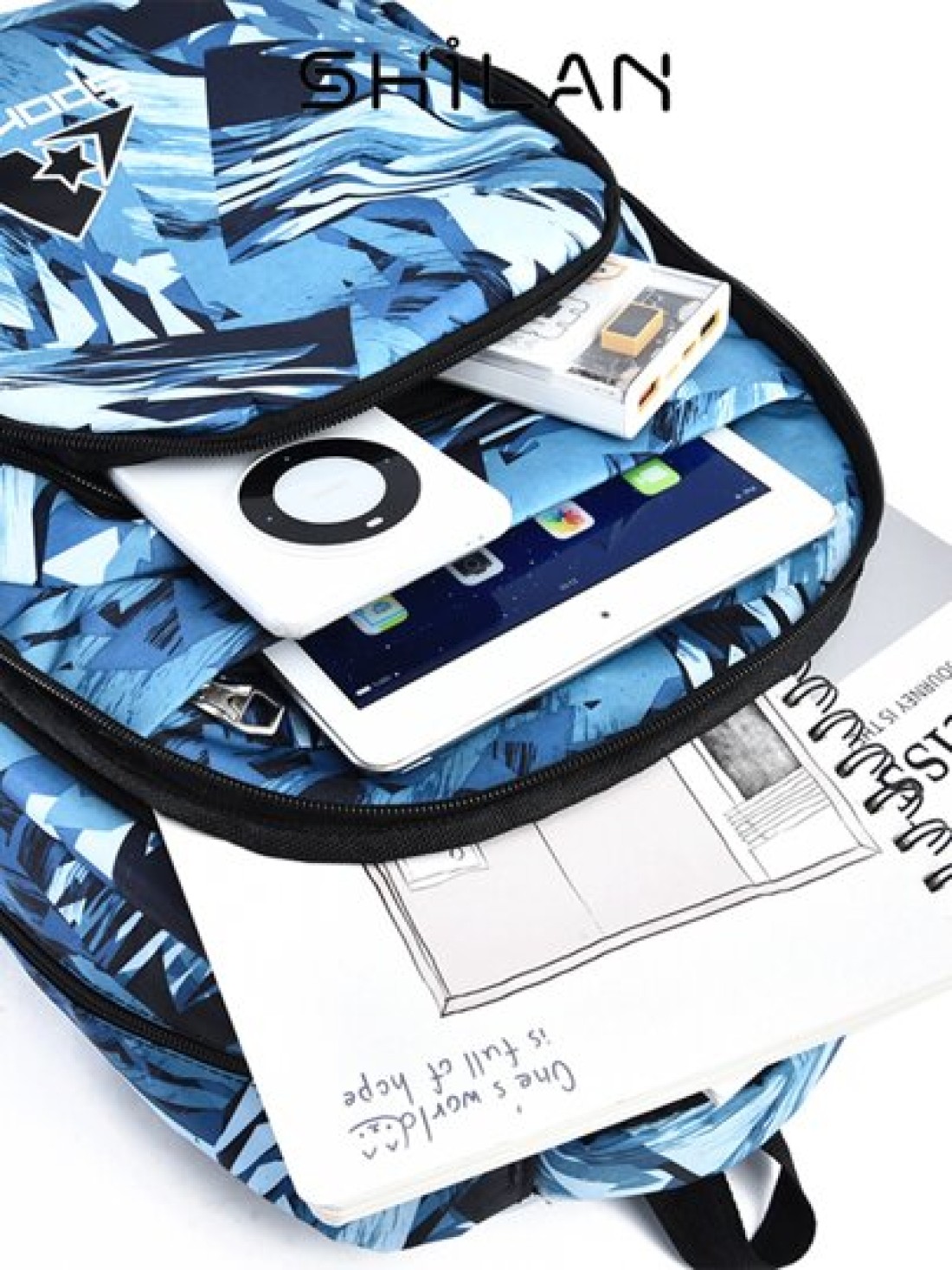 Men s Fashion Backpack With Patterned Design Suitable For 15 6 Inch Laptops Can Be Used As Personal Item Carry On Luggage Water Resistant Nurse s Backpack Computer Travel Backpack Casual Crossbody Bag