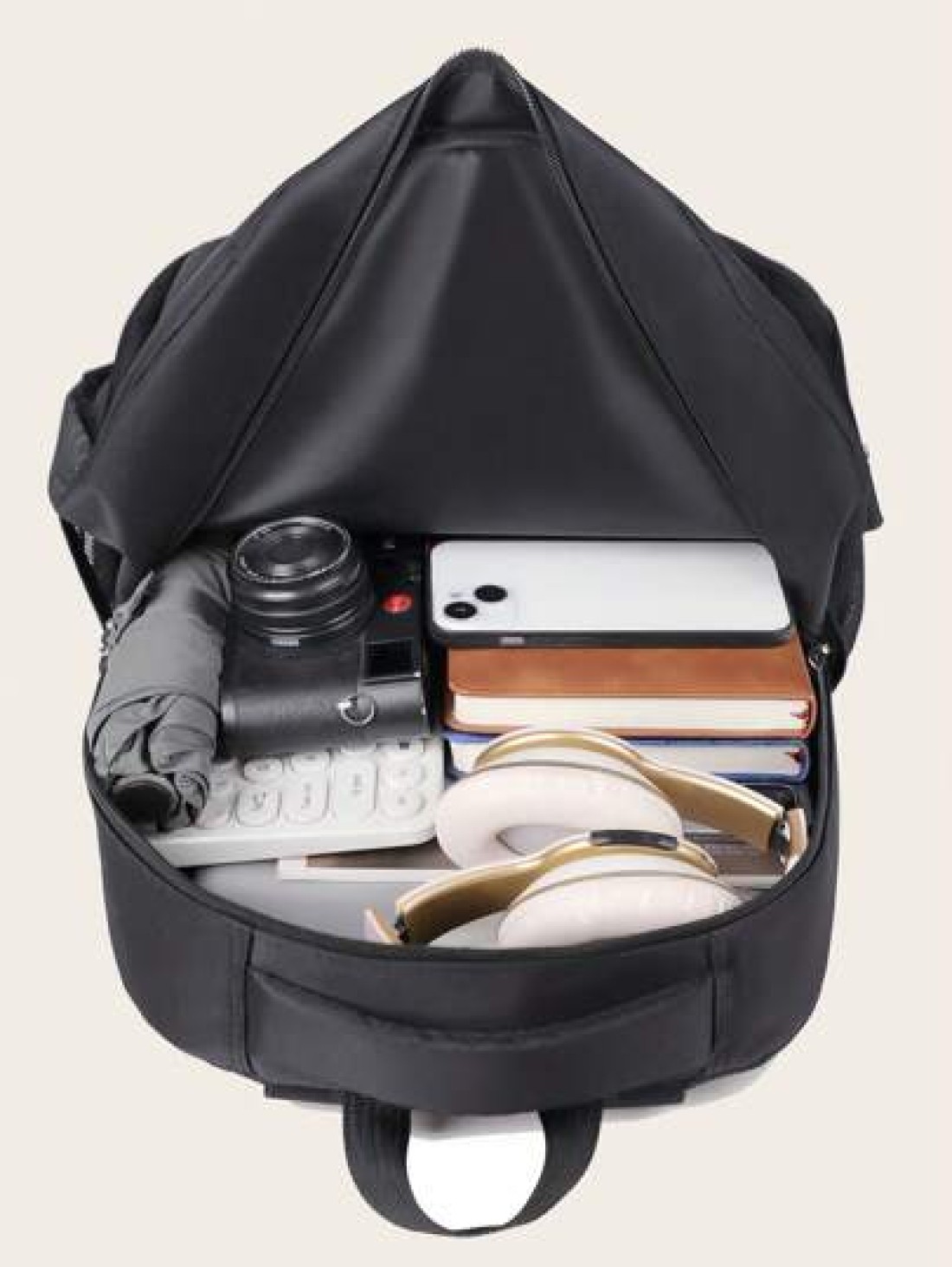 Fashion Casual Multifunctional Shoulder Bag Adjustable Shoulder Strap Lightweight Design Zipper Closure Suitable For High School And College Students Casual Style Travel Backpack