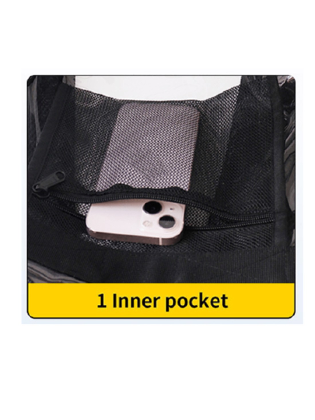 1pc PVC New Transparent Backpack With Mesh Pocket Large Capacity Simple Schoolbag Casual Fashion Backpack Daily Use Commuter Multifunctional Dormitory Essential Schoolbag Travel Holiday Thanksgiving G