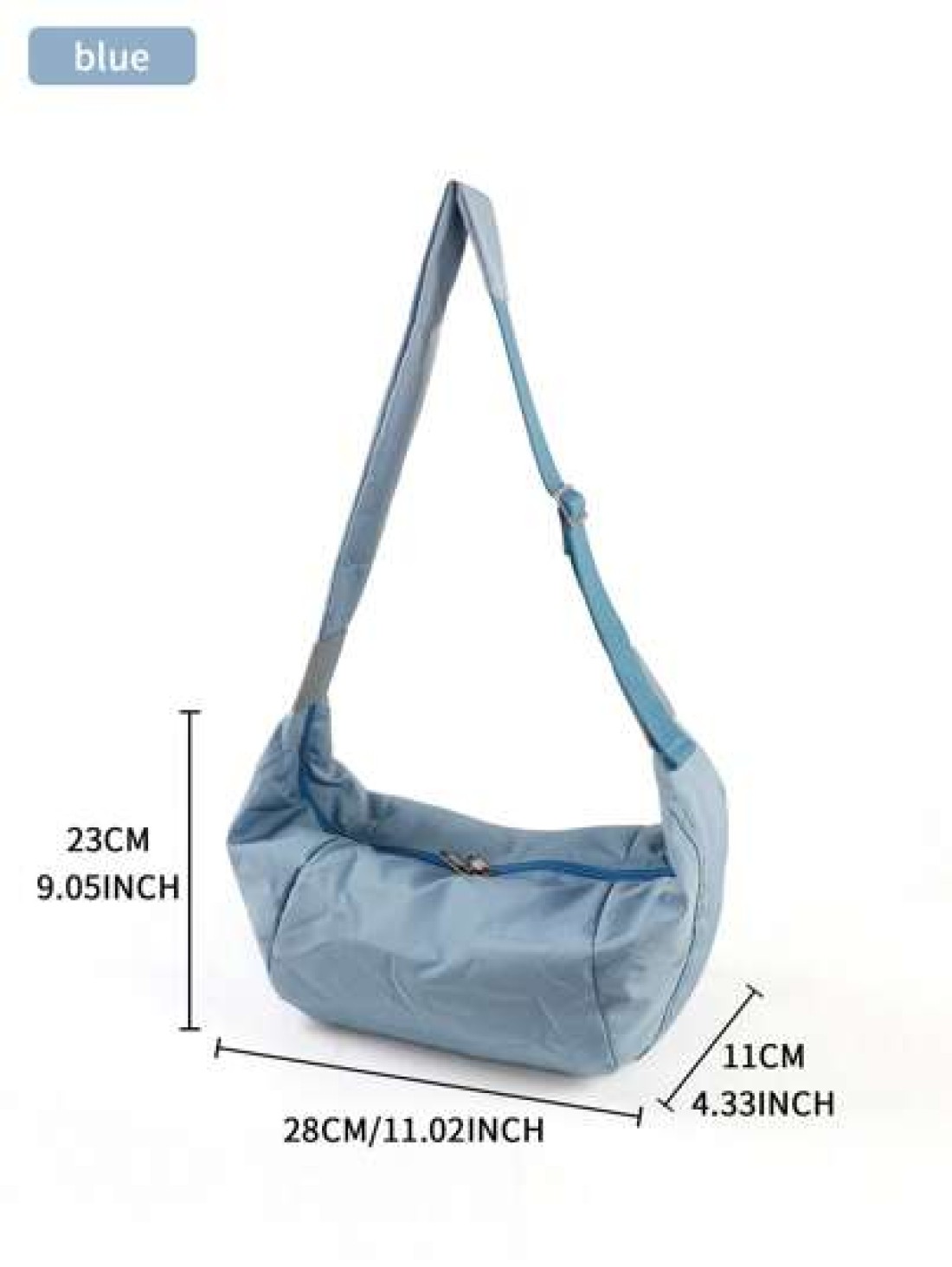 1pc Men s Mori Style Oblique Shoulder Bag Large Capacity Lightweight Diagonal Crossbody Dumpling Bag Casual One Shoulder Bohemian Crescent Crossbody Messenger Bag Nylon Backpack