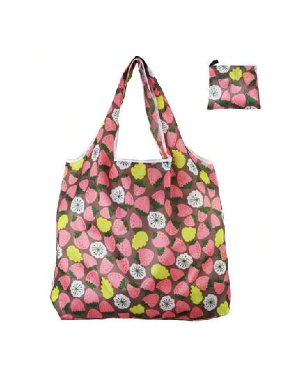 Jumping Bag Reusable Storage Bag Shoulder Bag Flower Vegetable Fruit Bag Handbag