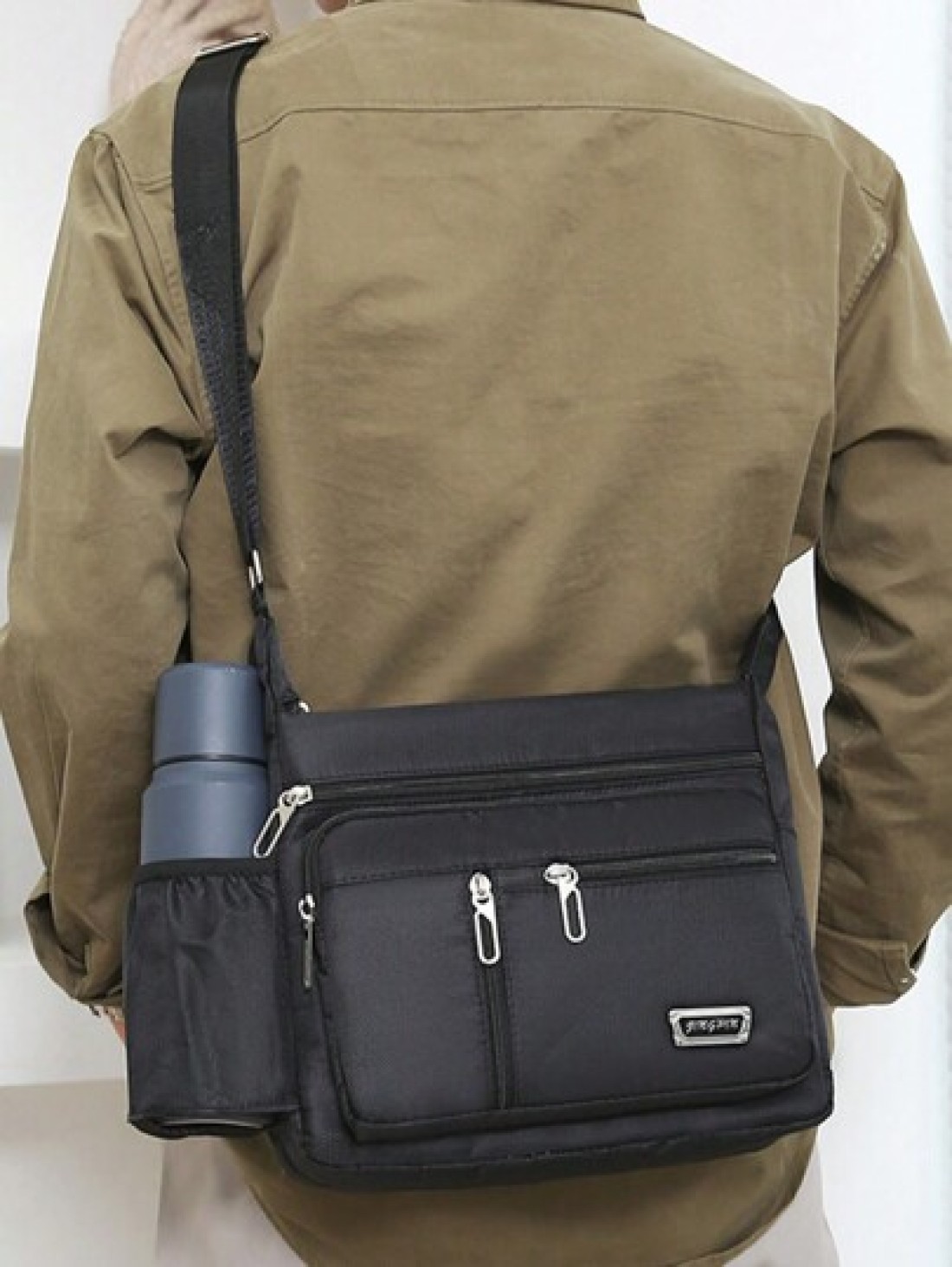 New Multifunctional Leisure Bag Large Storage Tools Canvas Bag Cross Style Shoulder Bag Cross Body Travel Bag Backpack Christmas Fall University Cross Body Bag Gifts Scream Bag Winter Christmas Gifts