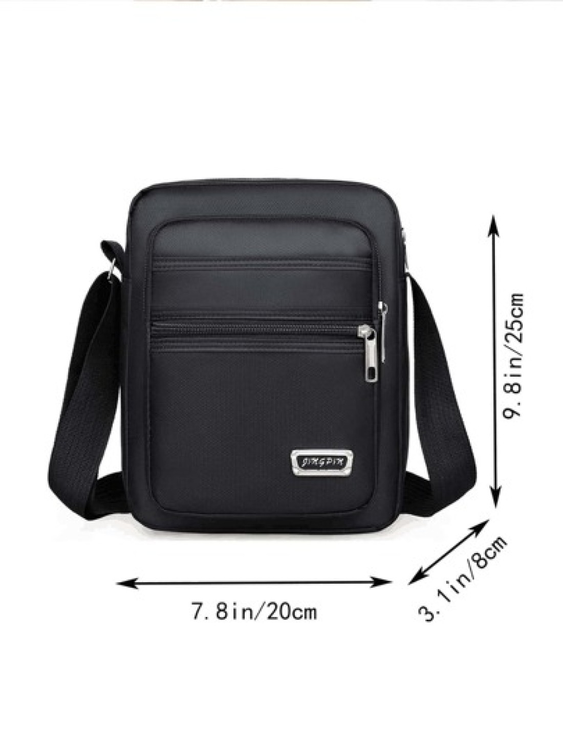 Korean Version Of Leisure Large Capacity Multi Layer Water Proof Crossbody Bag Oxford Cloth Bag Business Bag Collection Wallet Bag Shoulder Bag Students Summer Travel Sling Bag Multiple Pockets Messen