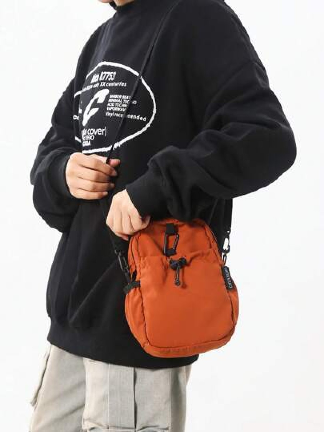 2025 New Fashionable Versatile Men s Small Square Bag Casual Simple Crossbody Bag Waterproof Shoulder Bag For Daily Commute Couple Bags