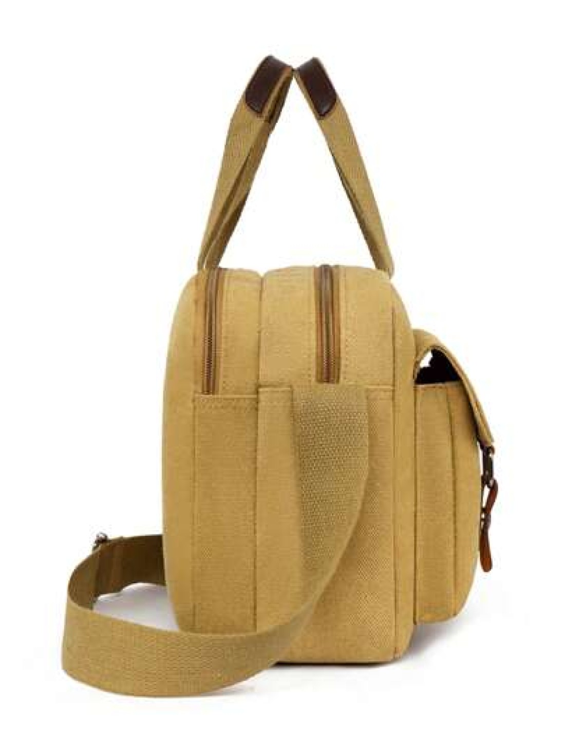 Men s Canvas Shoulder Bag Large Capacity Messenger Bag Outdoor Casual Retro Travel Utility New Crossbody Handbag