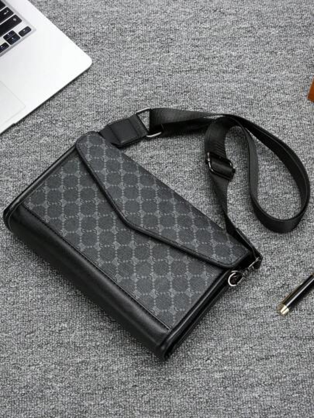 Men s Classic Square Box Shoulder Bag Faux Leather Crossbody Side Bag Small Messenger Bag Fit Underclassmen Father s Day Gift Valentine s Day Gift Travelling Commuting Sling Bag Fashion Men s Bags Bus