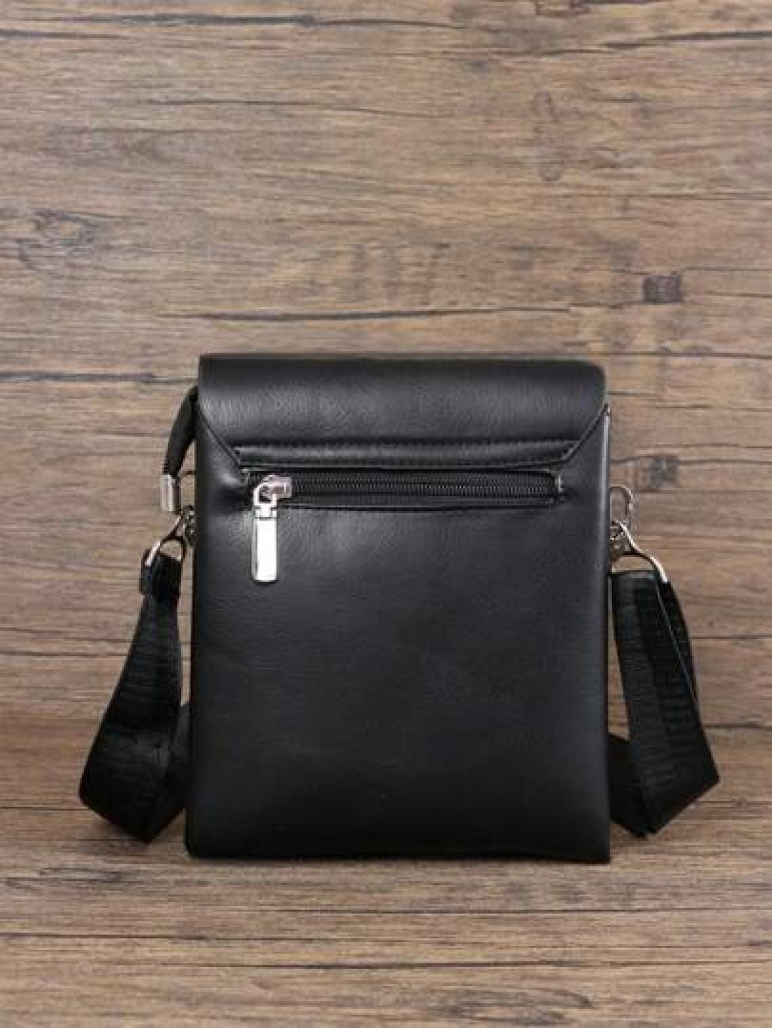 HOVI S Men s Fashion Slim Crossbody Bag Stylish Ultra Thin Business Casual Commuter Shoulder Bag With Flap Multi Compartment Large Capacity Multi Functional Messenger Bag For Men