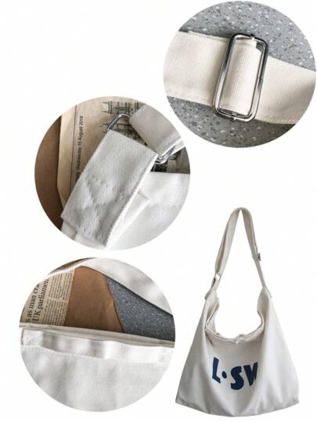 Oversized Hobo Bag Letter Print Handbag Schoolbag Sling Bag Sport Bag For High School University Student For Travel College College Bag Summer Dad Freshman Bag Crossbody Bag Shoulder Bag Side Bag Stud