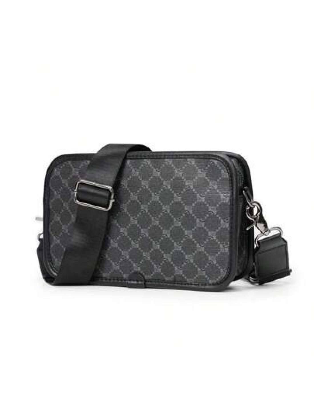 Crossbody Bag Shoulder Bag Square Bag Multifunctional Water Proof For College For Business Travel PU Leather Minimalist Retro Business Streetwear Stylish Purse Holiday Bag Gym Bag Checkered Plaid Styl