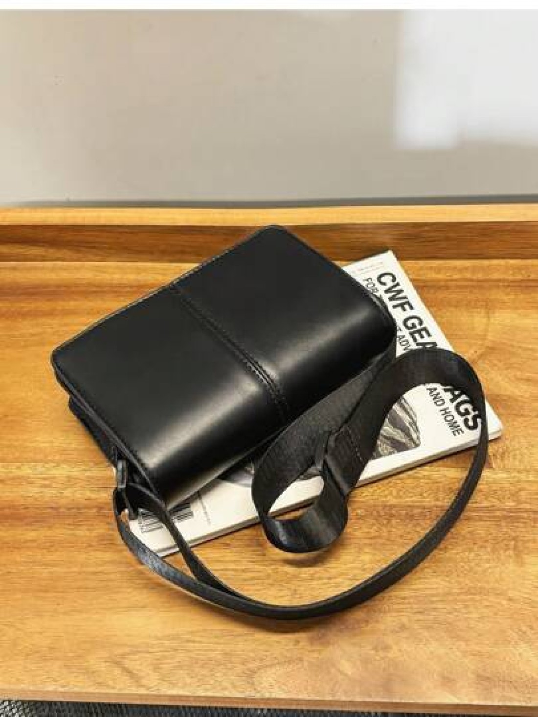 Crossbody Mini Bag Sling Bag Shoulder Bag Square Bags Messenger Bags Mini Multi Layer Black Small Travel Phone Bag Messenger Bag Gift Sling Bag For Men