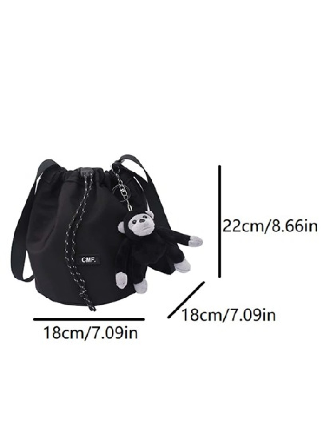 Letter Pocket Drawstring Design Fashionable All Match Mini Shoulder Crossbody Bag With Accessory Ornament Funny Gifts Travel Holiday Gifts For Men Vacation Men Gifts Laptop Winter Large Capacity Multi