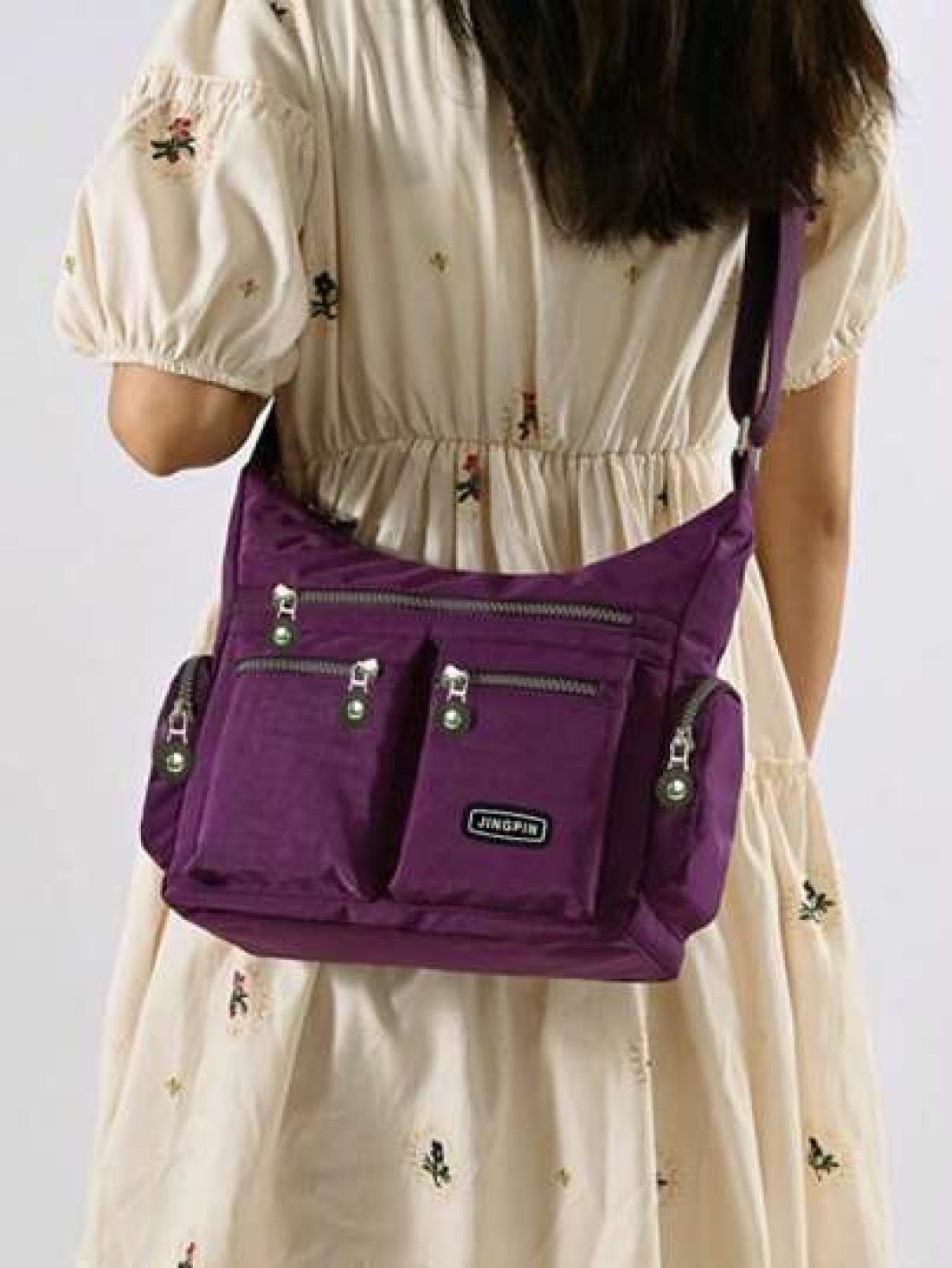 New Casual Bags Women s Bags Multi Pocket Fashionable Cloth Bags Lightweight Travel Bags Single Shoulder Crossbody Bags