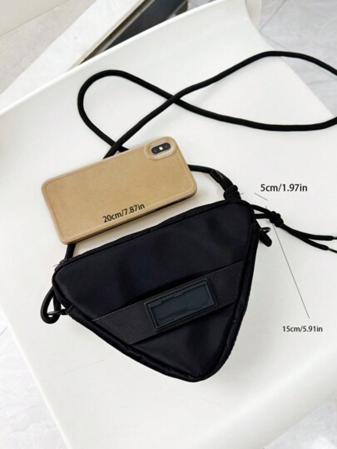 Large Capacity Crossbody Bag Male Fashion Brand Casual Backpack Day Sports Waist Pack New Crossbody Bag Shoulder Bag Male Side Bags Crossover Bag Work Weekend Summer Vacation Holiday Large Capacity Cr