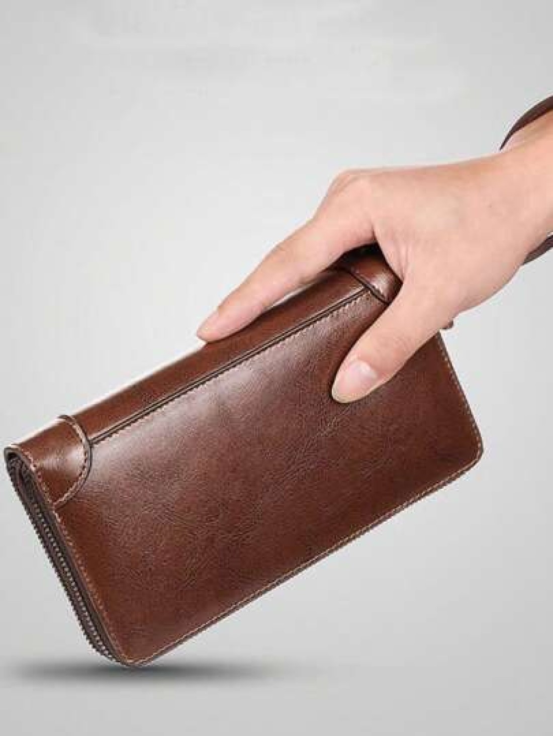 Long Men s Wallet Simple Card Bag Driver s License Wallet