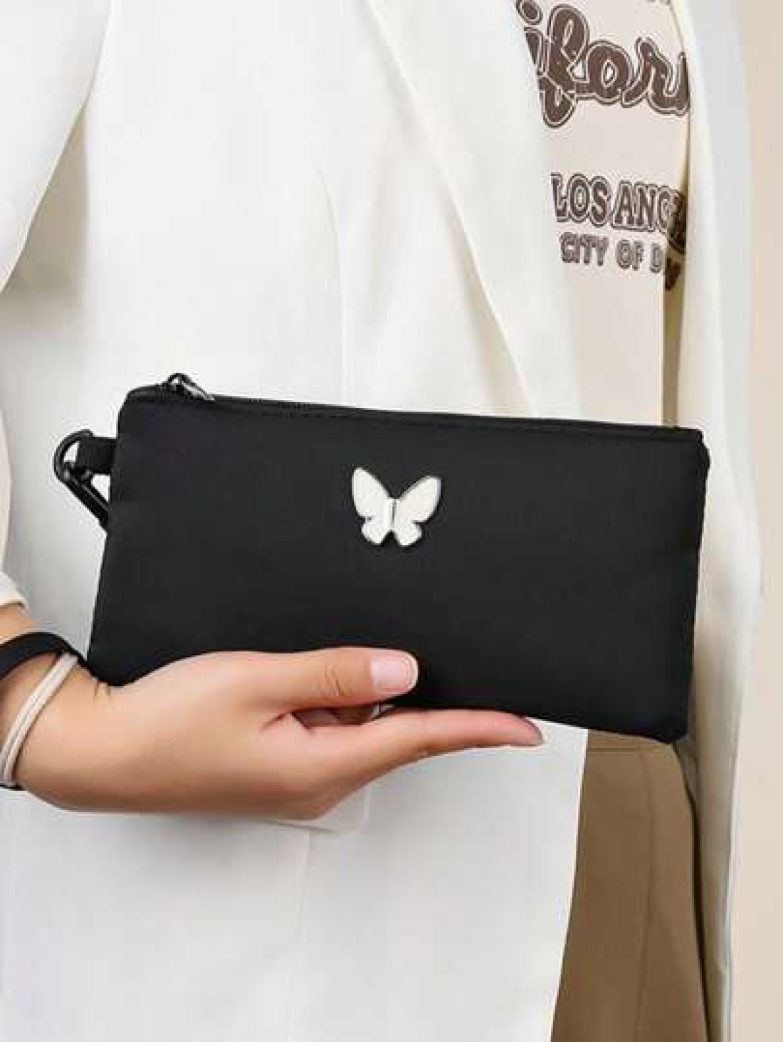 Men s Wallet New Clutch Bag Long Zipper Phone Bag Wallet Clip Wrist Bag