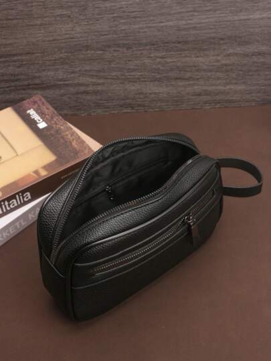 KAIDUCH Casual Morning Commuter Long Wallet Fashion Portable Large Capacity Multifunctional Travel Clutch Cell Phone Wallet Holiday Gift For Men