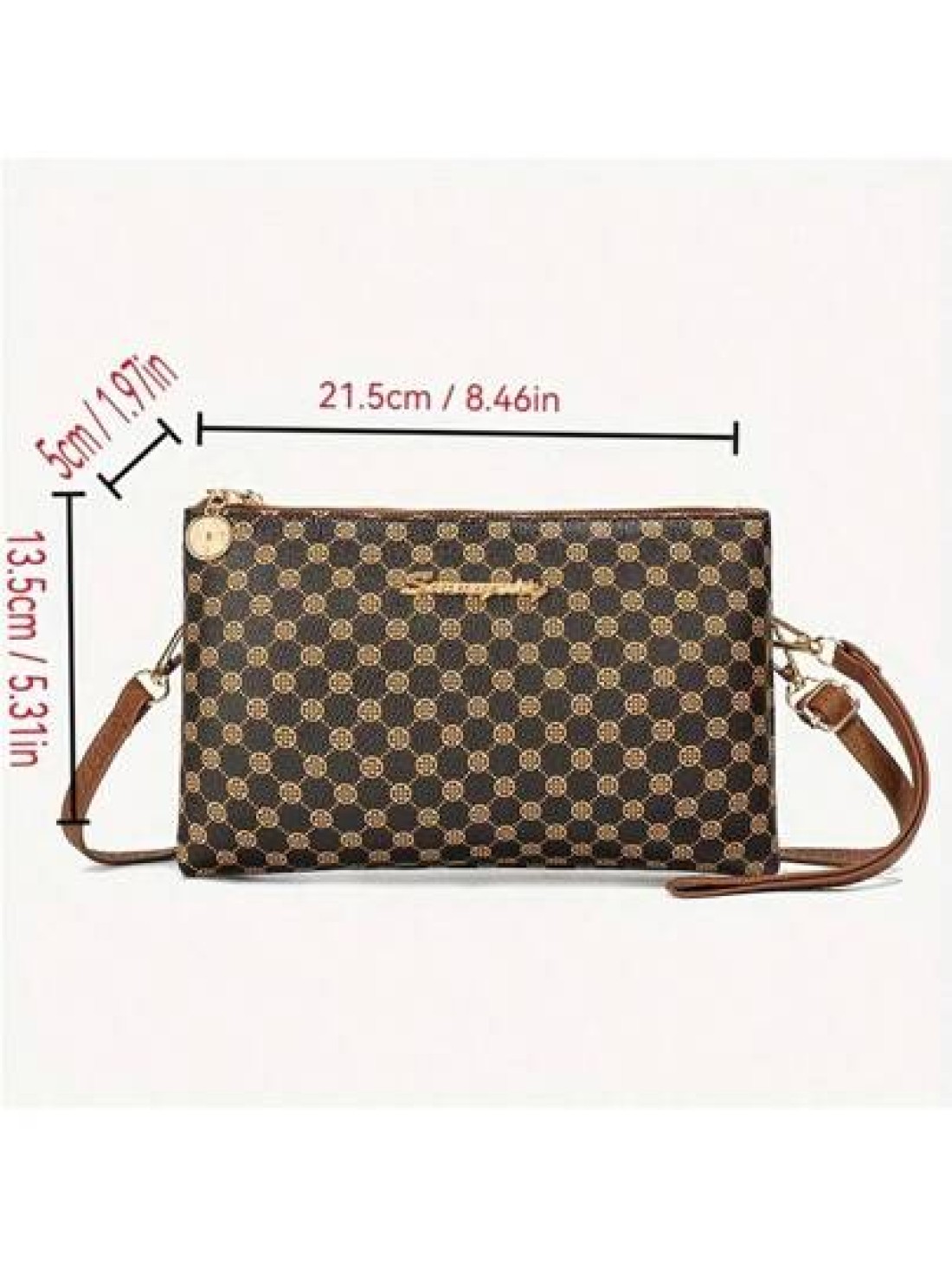 Men Women Multi Pocket Hand Carry Shoulder Bag Suitable For Shopping Dating Perfect Holiday Gift