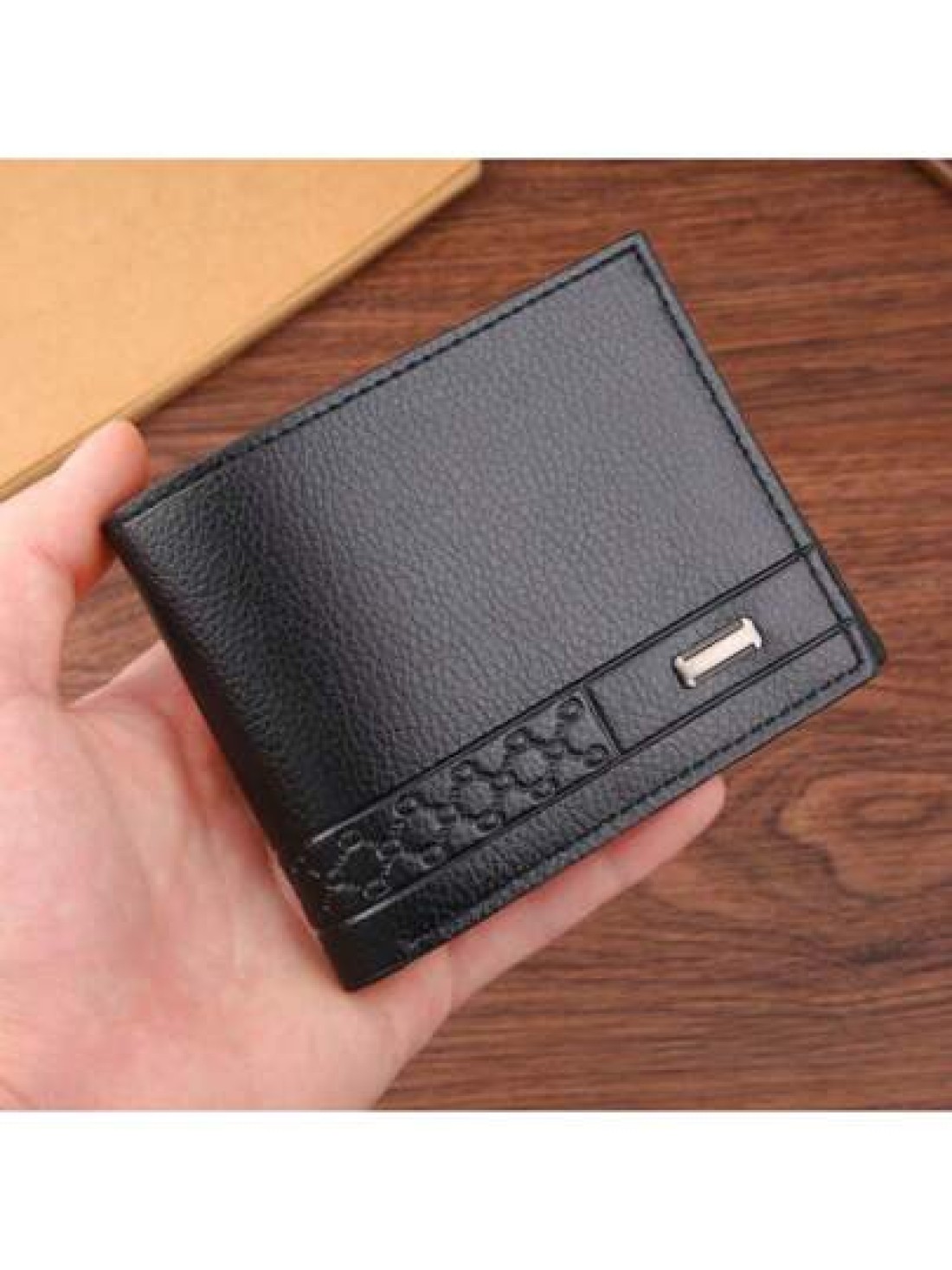 Men s Short Bifold Wallet Large Capacity Business Young Multi Function Card Case Ultra Lightweight New Model Bulk Wholesale Soft Leather Christmas Gift College Bag Men Bag Men Wallet Purses And Bags G
