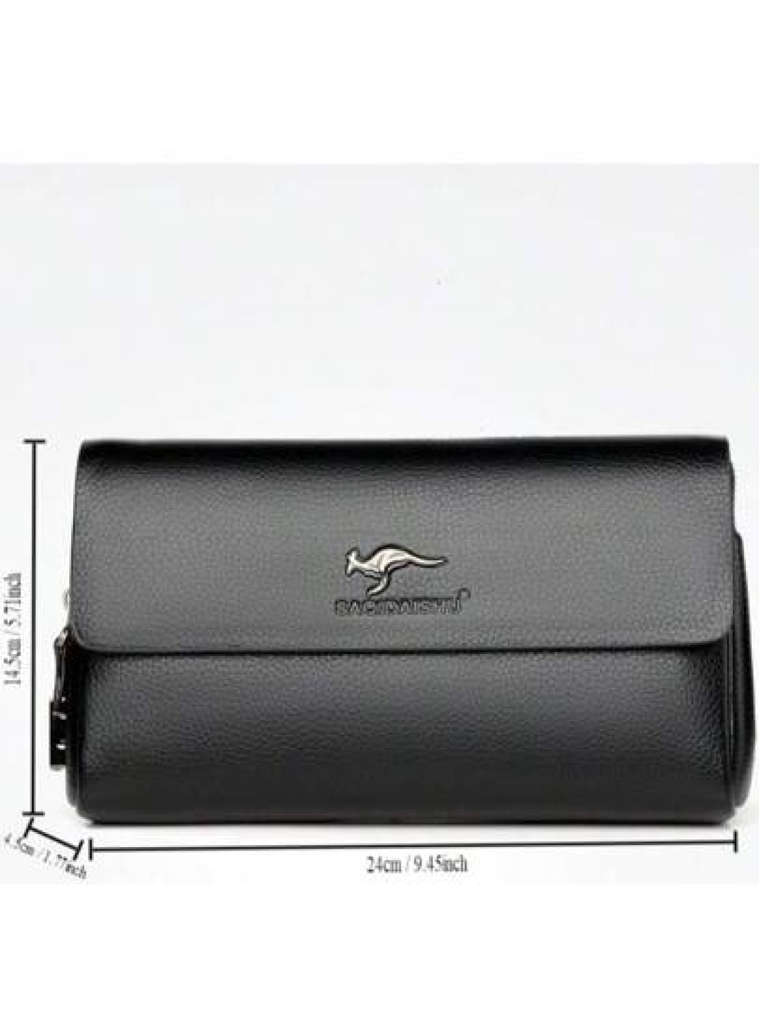 Plus Size Men s Long Leather Clutch Wallet Travel Passport Business Credit Card Holder Casual Fashion Anti Theft Password Lock Handbag Purse