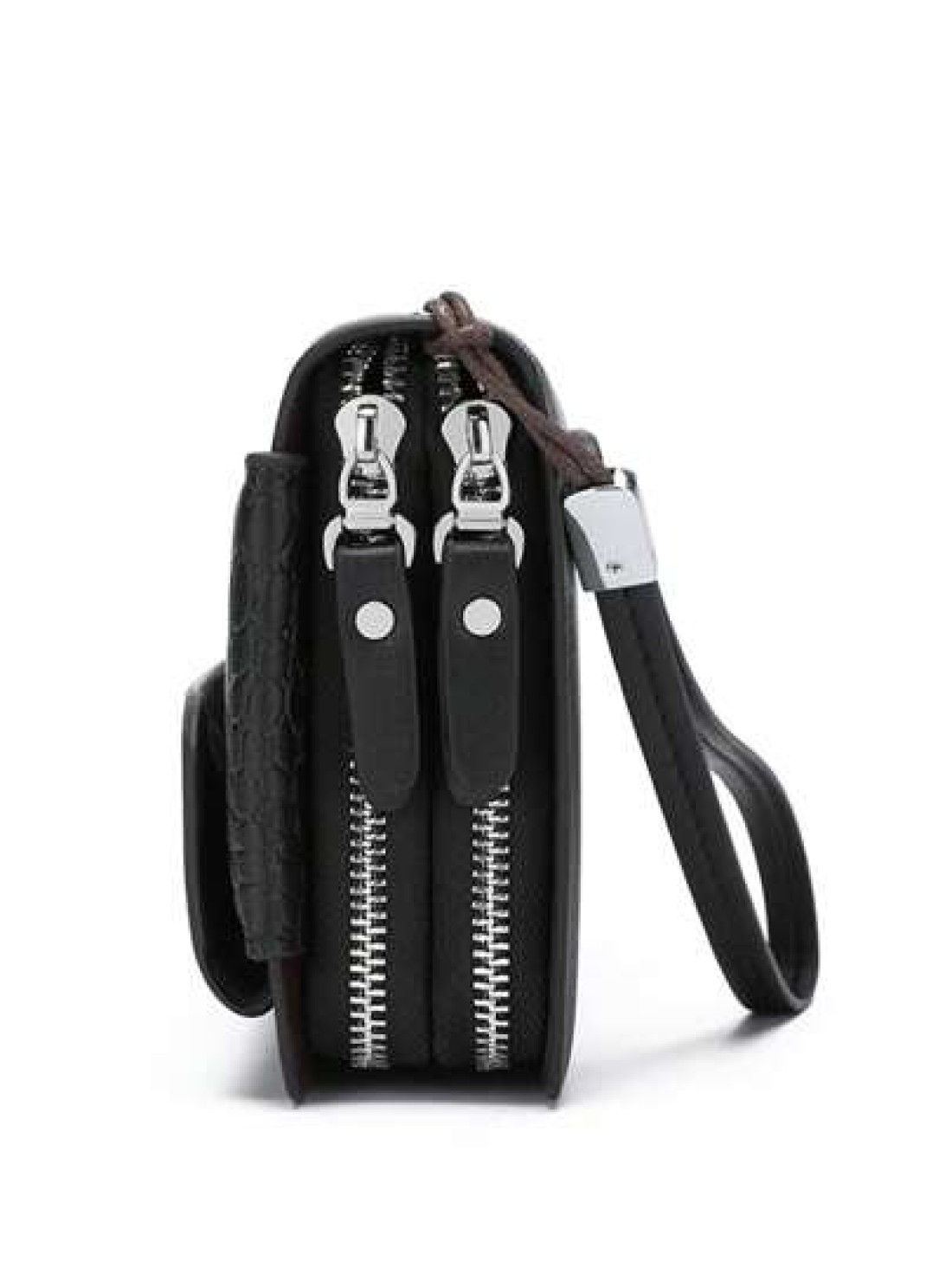 gorchis New Crocodile Pattern Clutch Bag Multi Card Slots Double Zipper Multifunctional Handheld Wallet Long Purse Phone Bag Business Casual Black Clutch Summer Dad Freshman For Books Travel Winter Ho