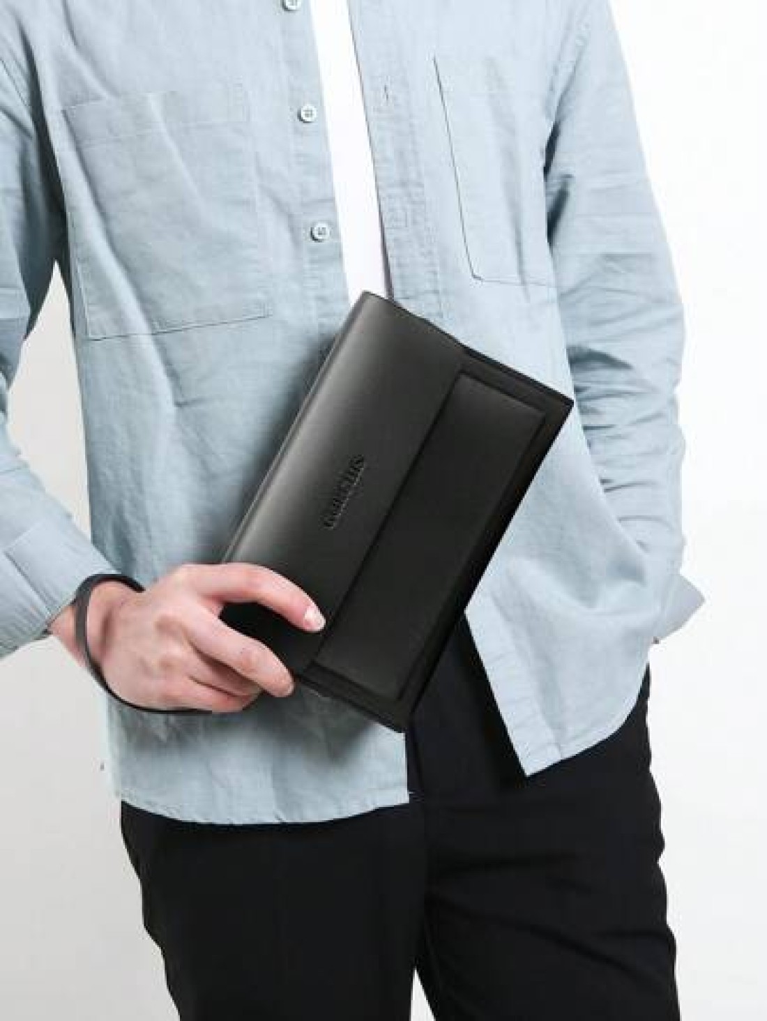 gorchis New Style Clutch Bag With Multiple Pockets Code Lock Anti Theft Design Large Capacity Business Casual Handbag Long Wallet Multi Purpose Quality Handheld Bag For Books Clutch Bag Light Business