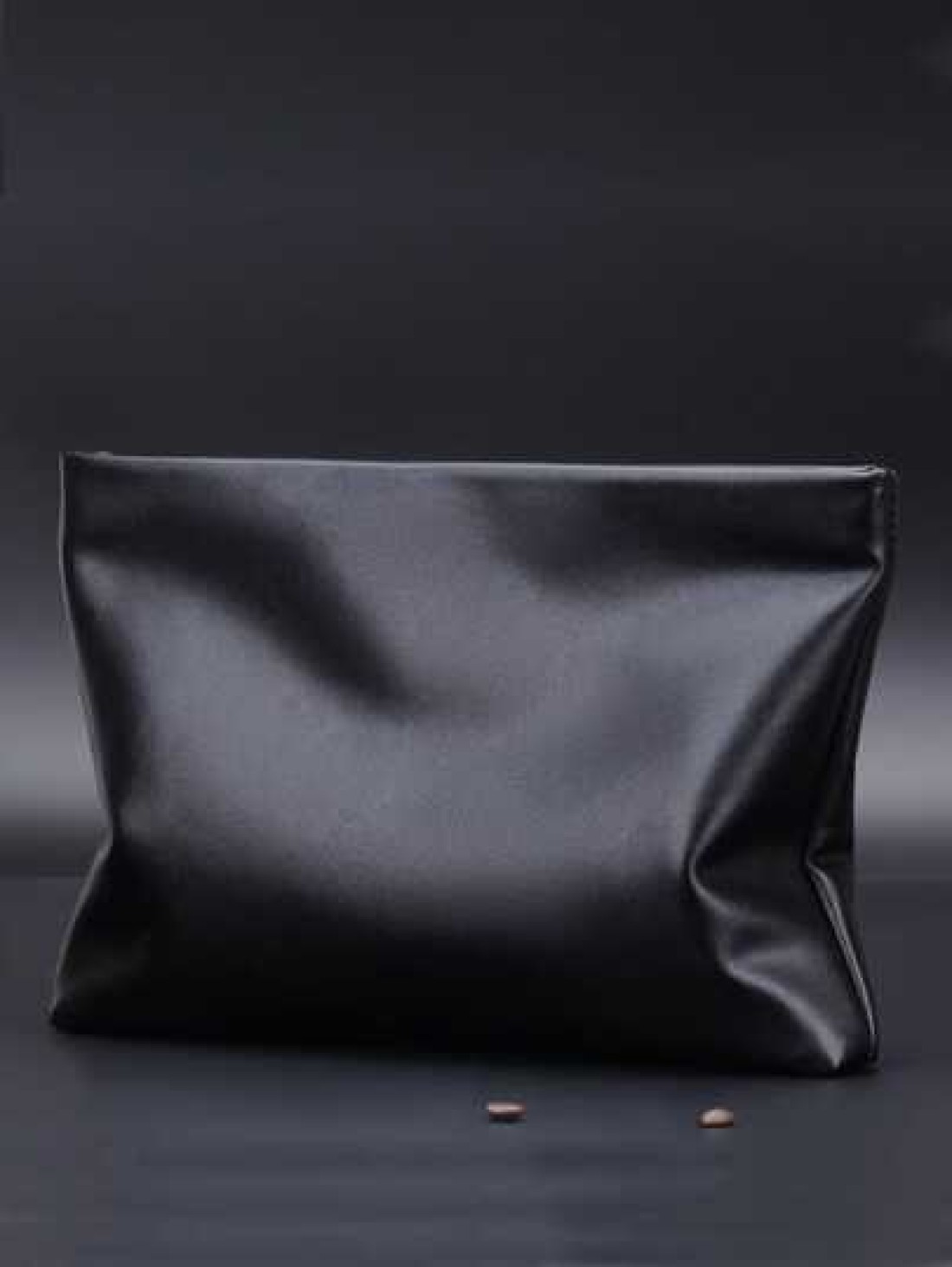 gorchis New Men s Soft Leather Clutch Bag Large Capacity Envelope Bag Black Practical With Space For Mobile Phones And Change Handbag Purses Anti Theft Bag Carry On College Multi Functional Christmas