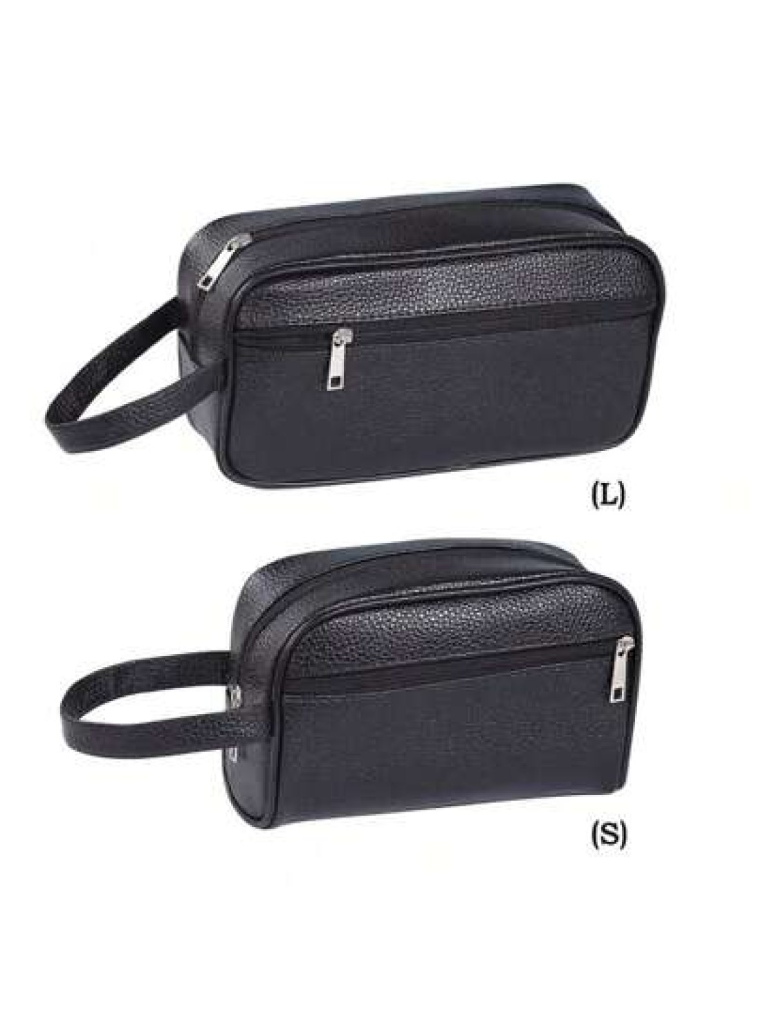 Men Fashion PU Leather Solid Color Phone Small Purse Clutch Hand Bag Wristlet Work Weekend Travel Camping Vacation Holiday Toiletry Water Proof Carry On Casual Business Bag Gifts For Men Back To Schoo