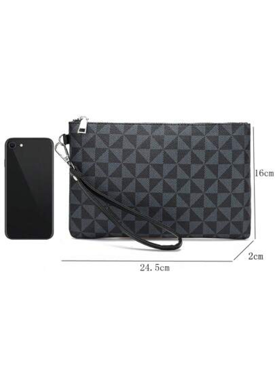 Washing Toiletry Bag Men s Handbag For Sports Business And Travel Storage Bag New Men Wallet 2023 Pu Clutch Envelope Bag Underarm Bag Square Bag Purse Man Pu Men Wallet Anti Theft Lightweight Leather