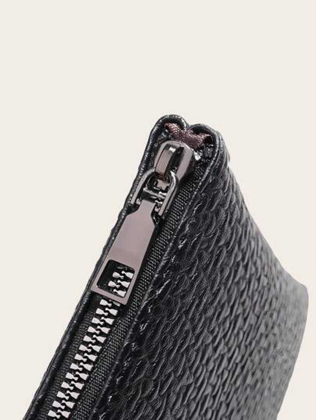 Men s Fashion Stylish Simple Litchi Pattern Clutch