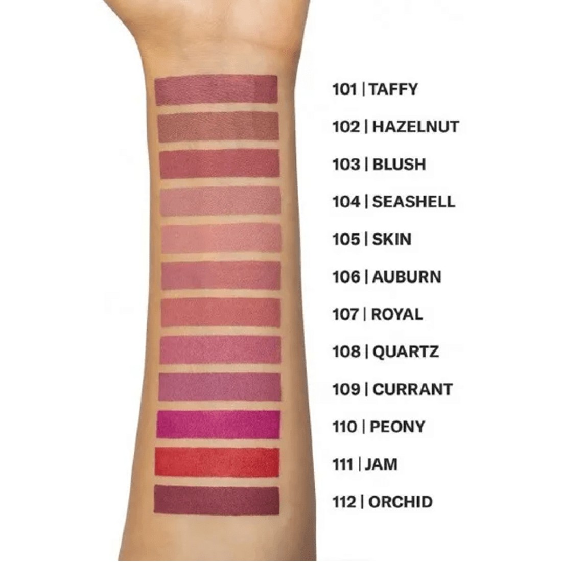 Mesauda Rebellips Waterproof Lip - 104 SEASHELL