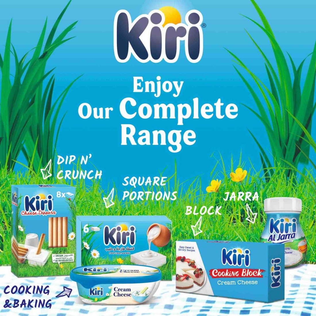 Kiri Cream Cheese Spread 350g Tub