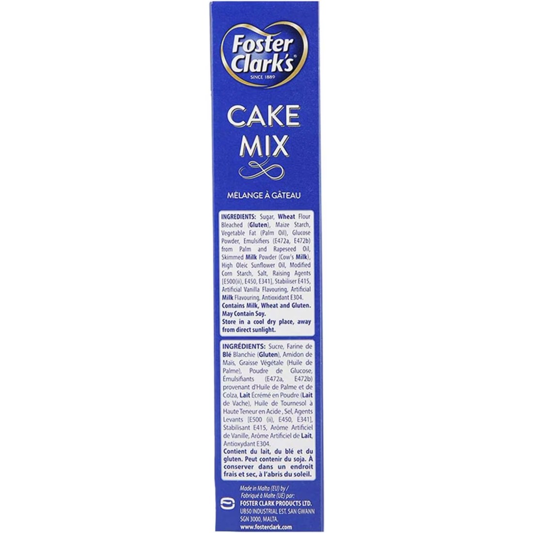 Foster Clark&#39;s Vanilla Cake Mix, 500g