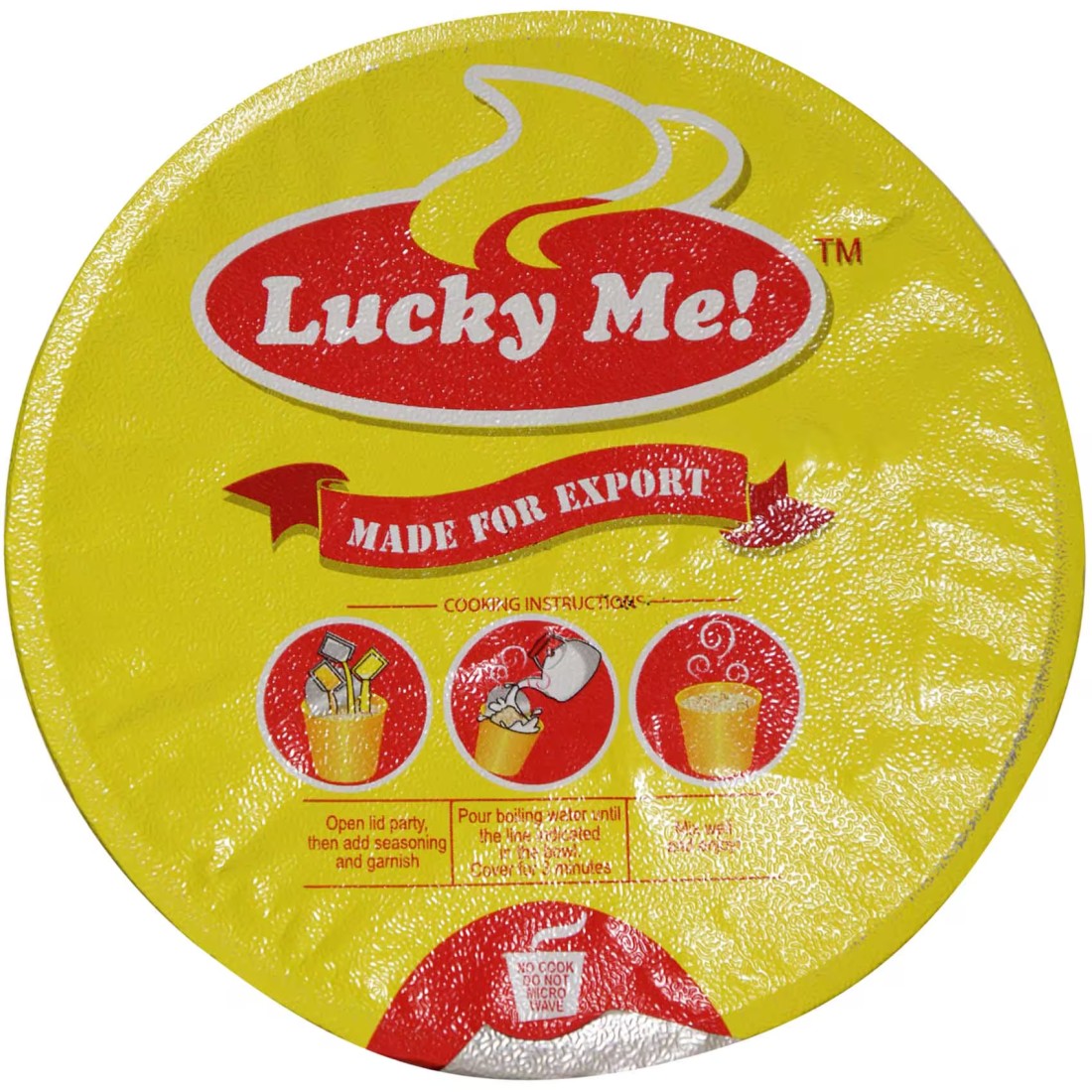 Lucky Me! Seafood Flavour Instant Noodle Soup, 70g