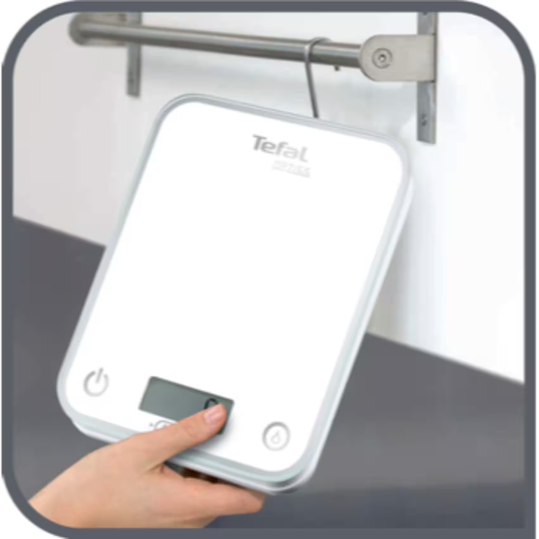 Tefal Optiss Digital Kitchen Scale BC5000V0 White 5kg