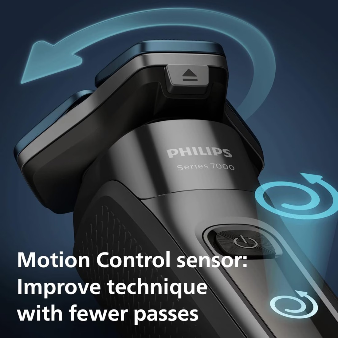 Philips Shaver Series 7000 - Wet &amp; Dry Mens Electric Shaver with SkinIQ Technology, Pop-up Trimmer, Charging Stand, Travel Case and Cleaning Brush (Model S7887